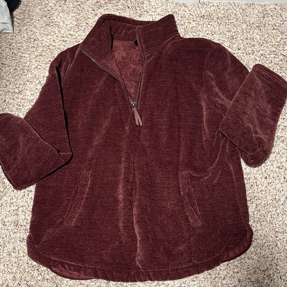 32 Degrees Maroon Fleece - Picture 1 of 6